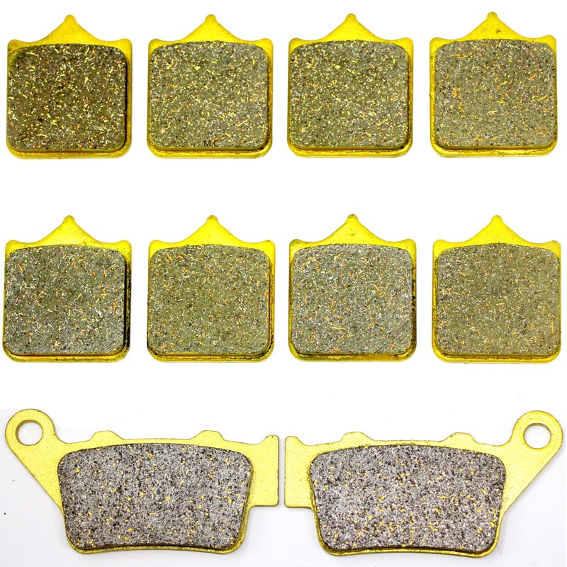 Master Chen Brake Pads for BMW S 1000 R Naked K47 2014-2017 / S1000 RR K46 R/RR Forged Wheels 2010 2011 2012 2013 2014 2015 2016 2017 S1000R S1000RR Front Rear Brakes FA213 FA604 MC0355 - Image 1